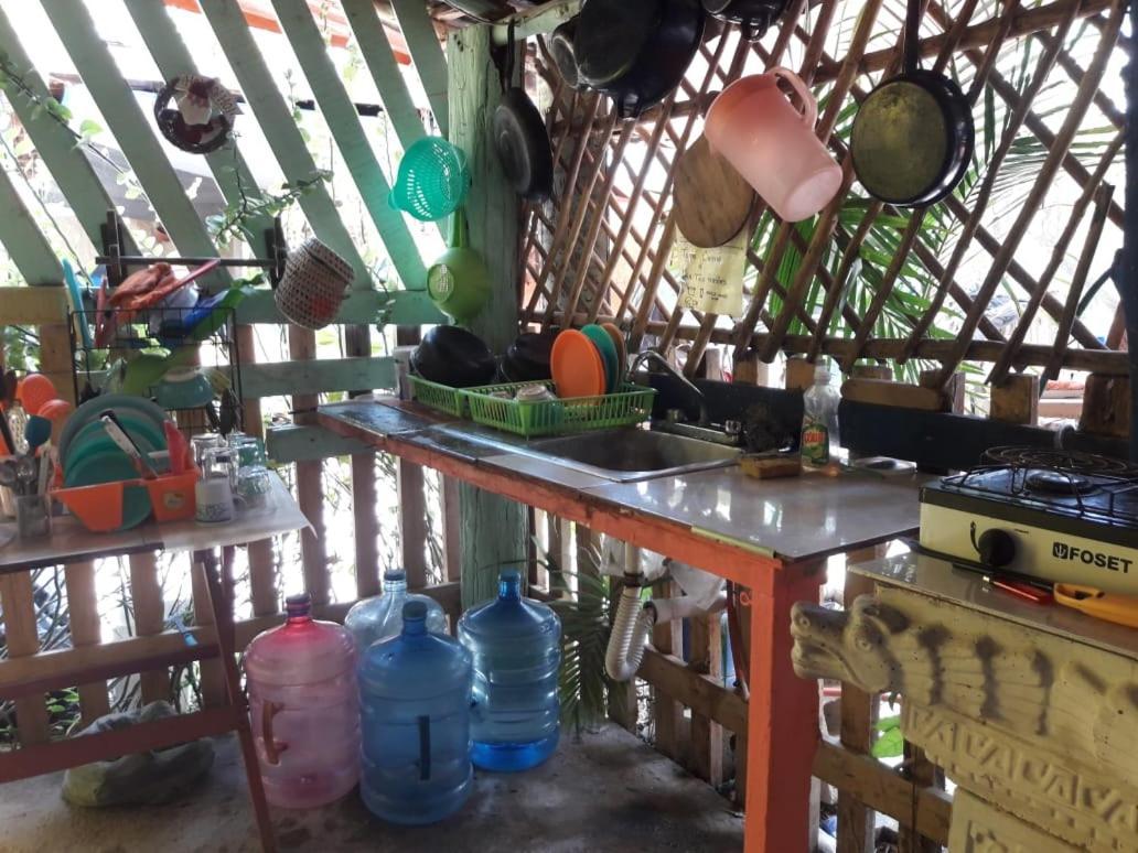 Hostal Y Camping Las G Bacalar Extérieur photo