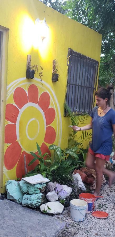 Hostal Y Camping Las G Bacalar Extérieur photo