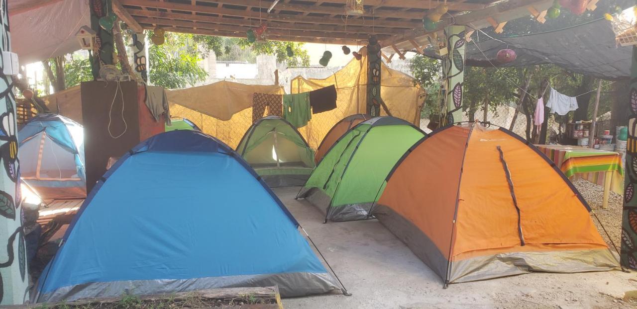 Hostal Y Camping Las G Bacalar Extérieur photo